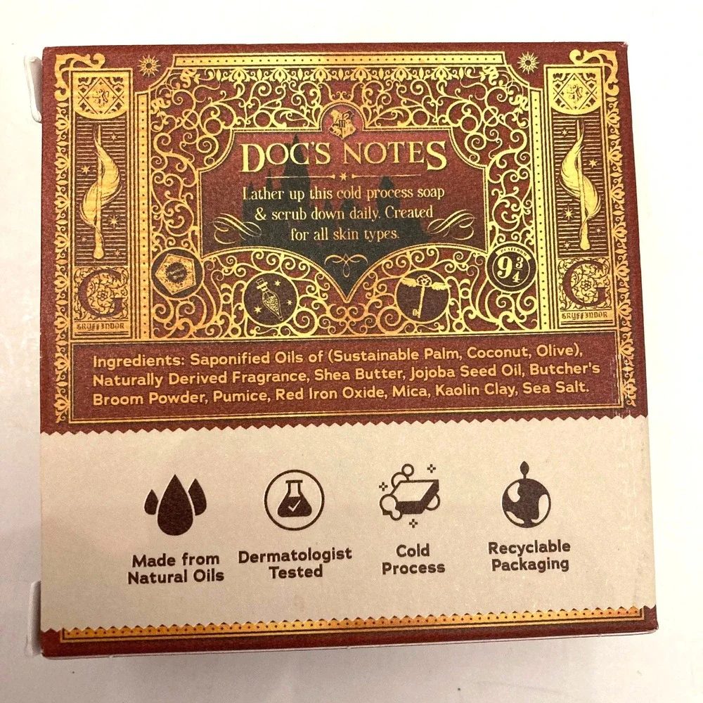 Dr Squatch Harry Potter The Chosen One & Voldemort You Know Who Natural Soap Set